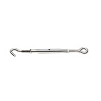 eye hook tubular turnbuckle no text